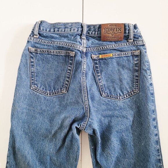 Edwin Made in Japan Blue Non-Stretch American Slim - Size 29 (Fits like a 26) - Picture 4 of 12